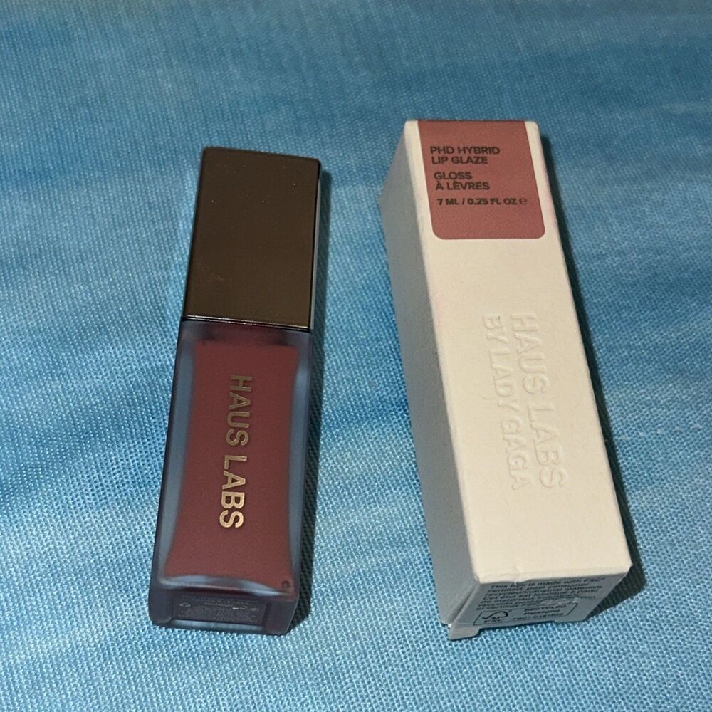 New Haus Labs PHD Hybrid Lip Glaze Guava By Lady Gaga Peptide Lip Gloss .25fl Oz